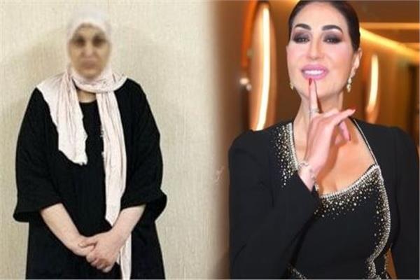 الفنانة وفاء عامر و المتهمة مروة يسرى