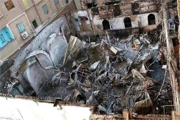  السيطرة على حريق محدود اندلع بكنيسة