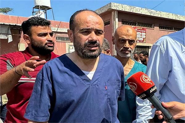 مدير مجمع الشفاء الطبي بغزة محمد أبو سلمية