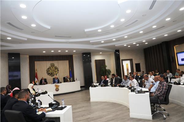بدء سلسلة الإجتماعات التنسيقية لإنشاء المنطقة اللوجستية المتكاملة بمدينة أبو سمبل