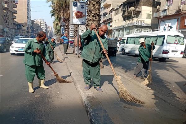 عمال نظافة الجيزة