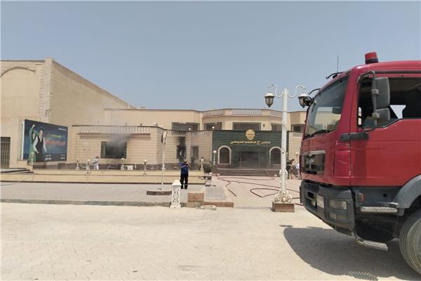 صور من الحريق