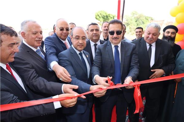  محافظ المنوفية يفتتح مدرسة الروضة 