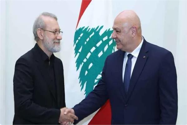 الرئيس اللبناني جوزاف عون وأمين المجلس الأعلى للأمن الإيراني علي لاريجاني