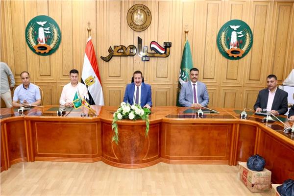  إبراهيم أبو ليمون محافظ المنوفية