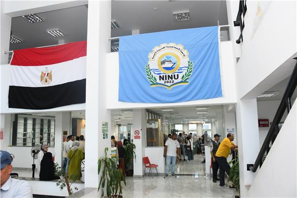 سير أعمال التنسيق بجامعة الإسماعيلية الأهلية