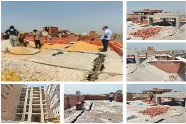 الإزالة الفورية لعدد من مخالفات البناء