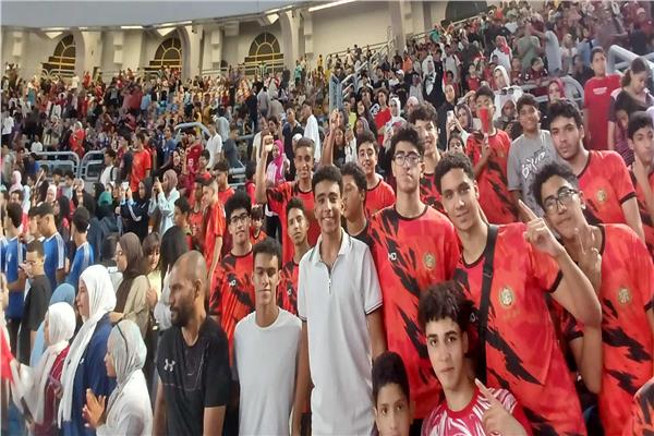 جماهير مصر تؤازر منتخب الناشئين لكرة اليد