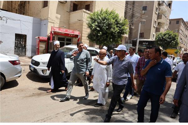 جولة ميدانية بحي شمال لمتابعة النظافة ورفع الإشغالات