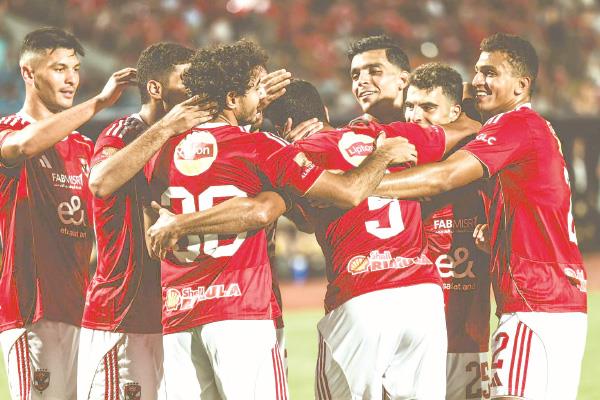 الأهلى نجح فى فرض سيطرته على فاركو وفاز عليه بالأربعة