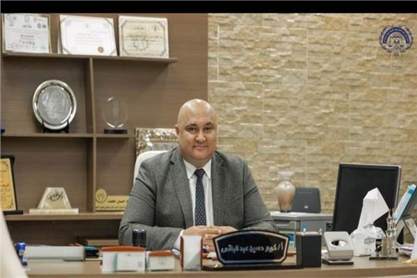 الدكتور كريم منصور، رئيس اللجنة النقابية للعاملين بنيابات ومحاكم الإسكندرية