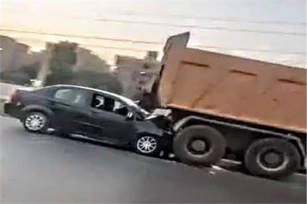 حادث فتيات طريق الواحات