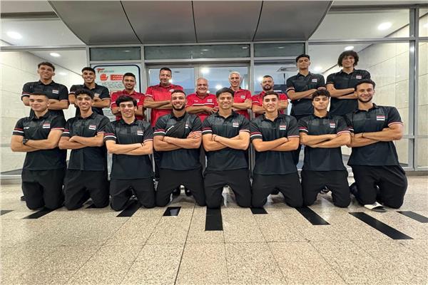 بعثة المنتخب الوطنى للشباب للكرة الطائرة تحت 21 عامًا