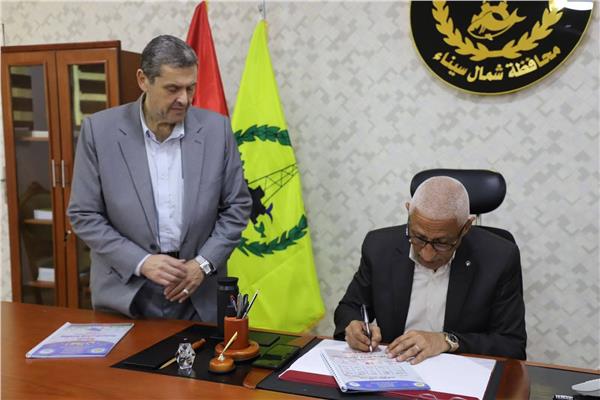 محافظ شمال سيناء يعتمد نتيجة الدور الثاني للشهادة الإعدادية