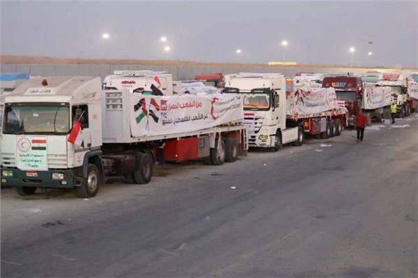  قوافل "زاد العزة من مصر لغزة