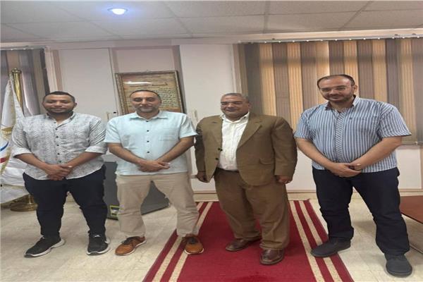 الادارة العامة للمتابعة والتقييم بوزارة الصحة برئاسة الدكتور محمد سعد