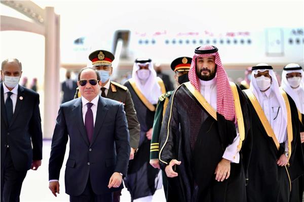 الرئيس السيسي والأمير محمد بن سلمان