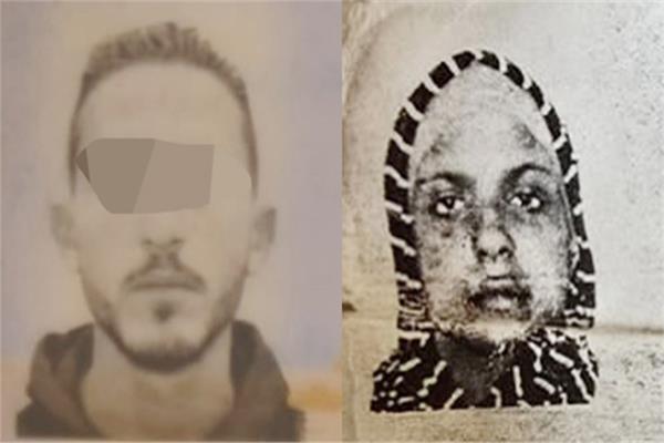 الزوجة الضحية بالمنوفية والزوج المتهم