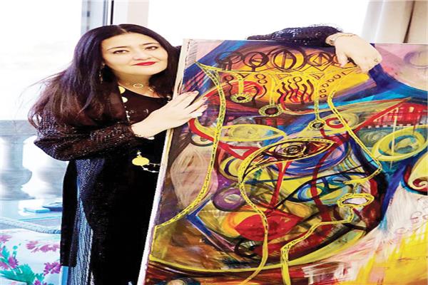 الفنانة التشكيلية شاليمار شربتلي