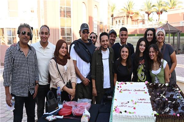 الاحتفال ببدء تصوير المسلسل