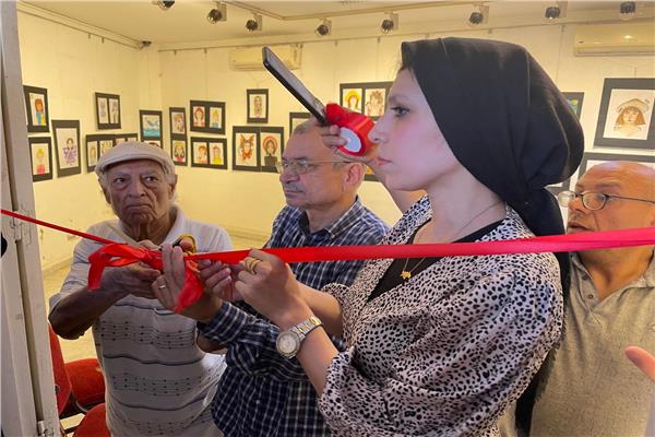 افتتاح معرض البراعم الواعدة بالمتحف القومي بالمنصورة