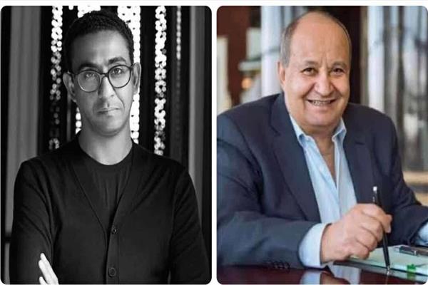وحيد حامد ونجله المخرج مروان حامد