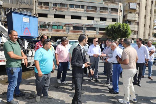 محافظ القاهرة يتفقد أحياء المنطقة الشمالية 