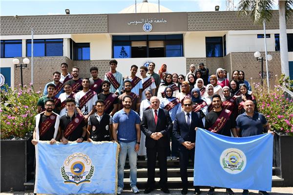 طلاب جامعة الإسماعيلية الجديدة الأهلية يشاركون في جولة الإعادة لانتخابات مجلس الشيوخ 2025
