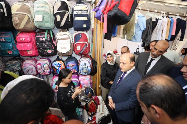 معرض أهلًا مدارس .. اللواء دكتور علاء عبدالمعطي محافظ كفر الشيخ