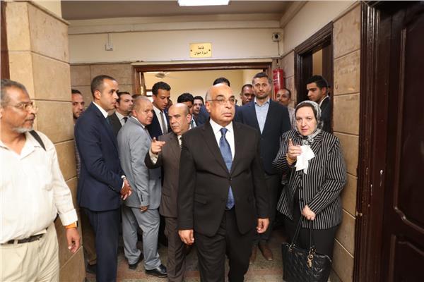 وزير العدل، جانب من الجولة التفقدية  