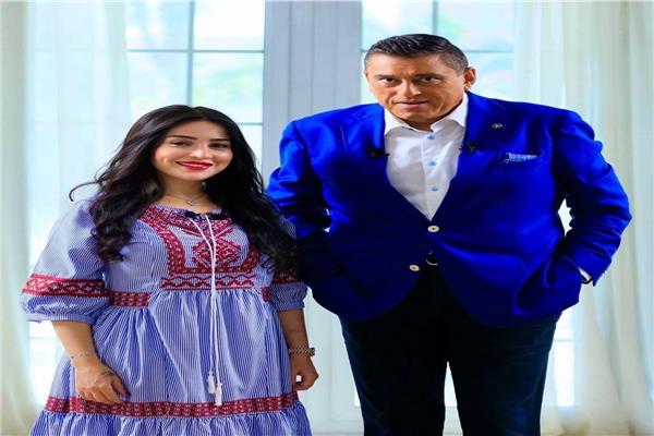 مي عز الدين ومعتز الدمرداش 