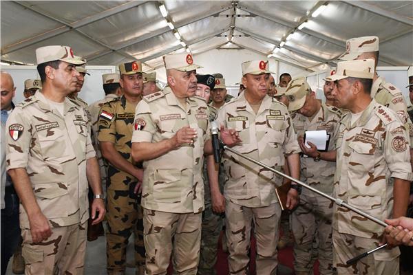 رئيس الأركان يتفقد الإستعدادات النهائية لإستضافة تدريب «النجم الساطع - 2025»