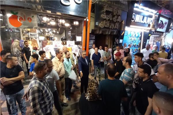 محافظ الدقهلية يقود حملات مرورية