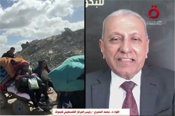 اللواء الدكتور محمد المصري رئيس المركز الفلسطيني للبحوث