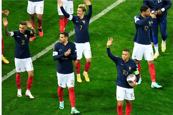 لاعبو منتخب فرنسا