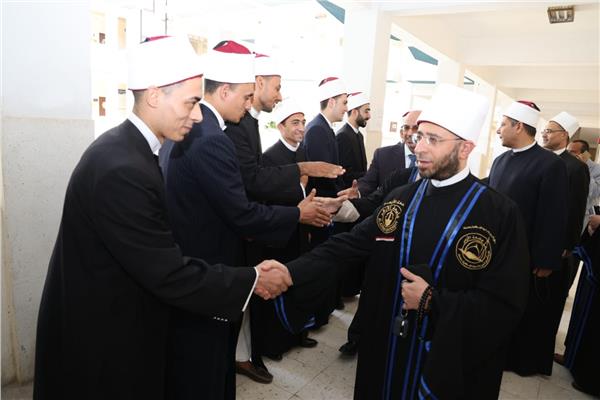 الأستاذ الدكتور أسامة الأزهري وزير الأوقاف خلال الفعالية