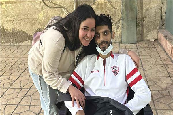  زوجة اللاعب الراحل إبراهيم شيكا