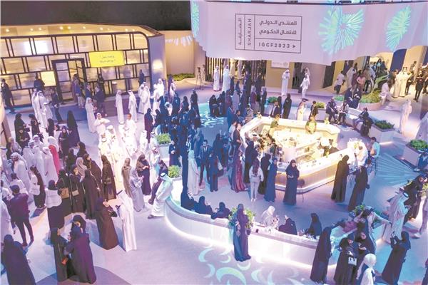 تحضيرات المنتدى علي قدما وساق