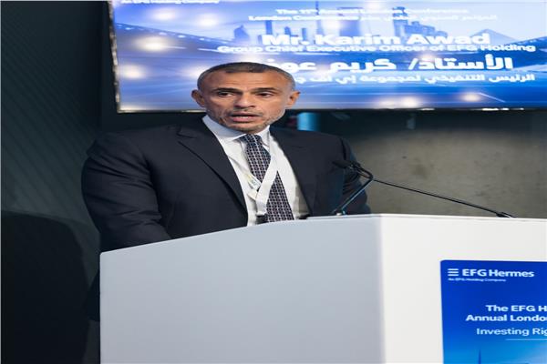كريم عوض الرئيس التنفيذي لمجموعة إي اف چي القابضه