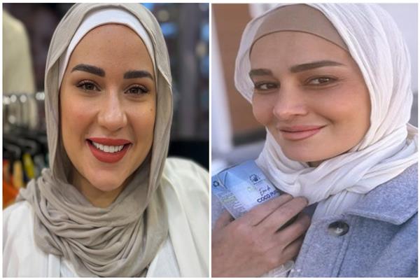 الفنانة حلا شيحة و أسما شريف منير 
