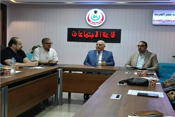 الدكتور أسامة الشلقاني وكيل وزارة الصحة بالقليوبية