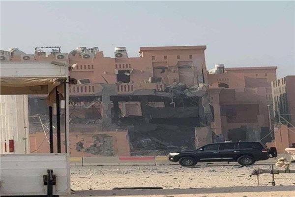 موقع الاستهداف 