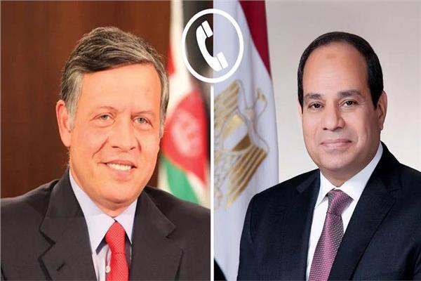 الرئيس السيسي و العاهل الأردني