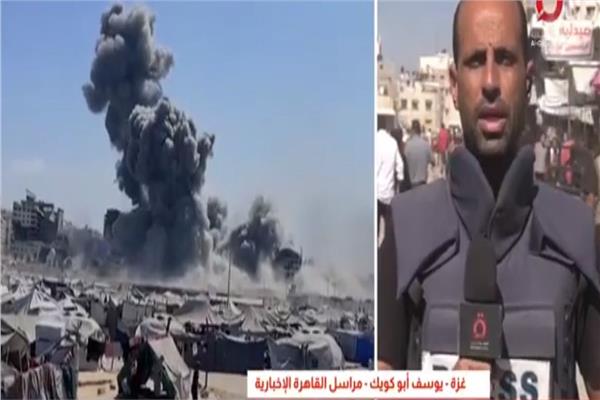 مراسل «القاهرة الإخبارية» في قطاع غزة، يوسف أبو كويك