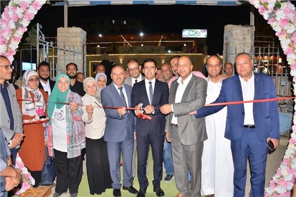 محافظ مطروح خلال الافتتاح