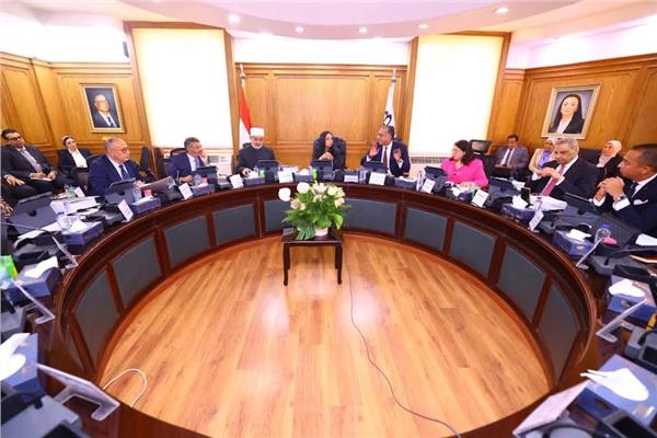 خلال الاجتماع