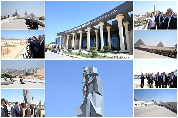  مصر تضع اللمسات الأخيرة قبل افتتاح المتحف المصري الكبير