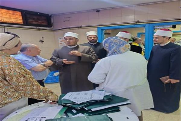 الأوقاف تنظّم قافلة الرحمة والمواساة بمستشفى منشية البكري