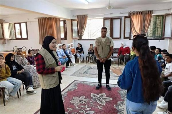 فعاليات برنامج مشواري لأعضاء مراكز شباب 6اكتوبر