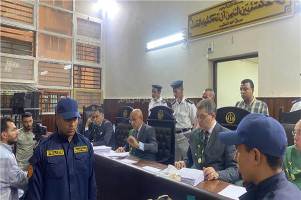 صورة من جلسة المحاكمة